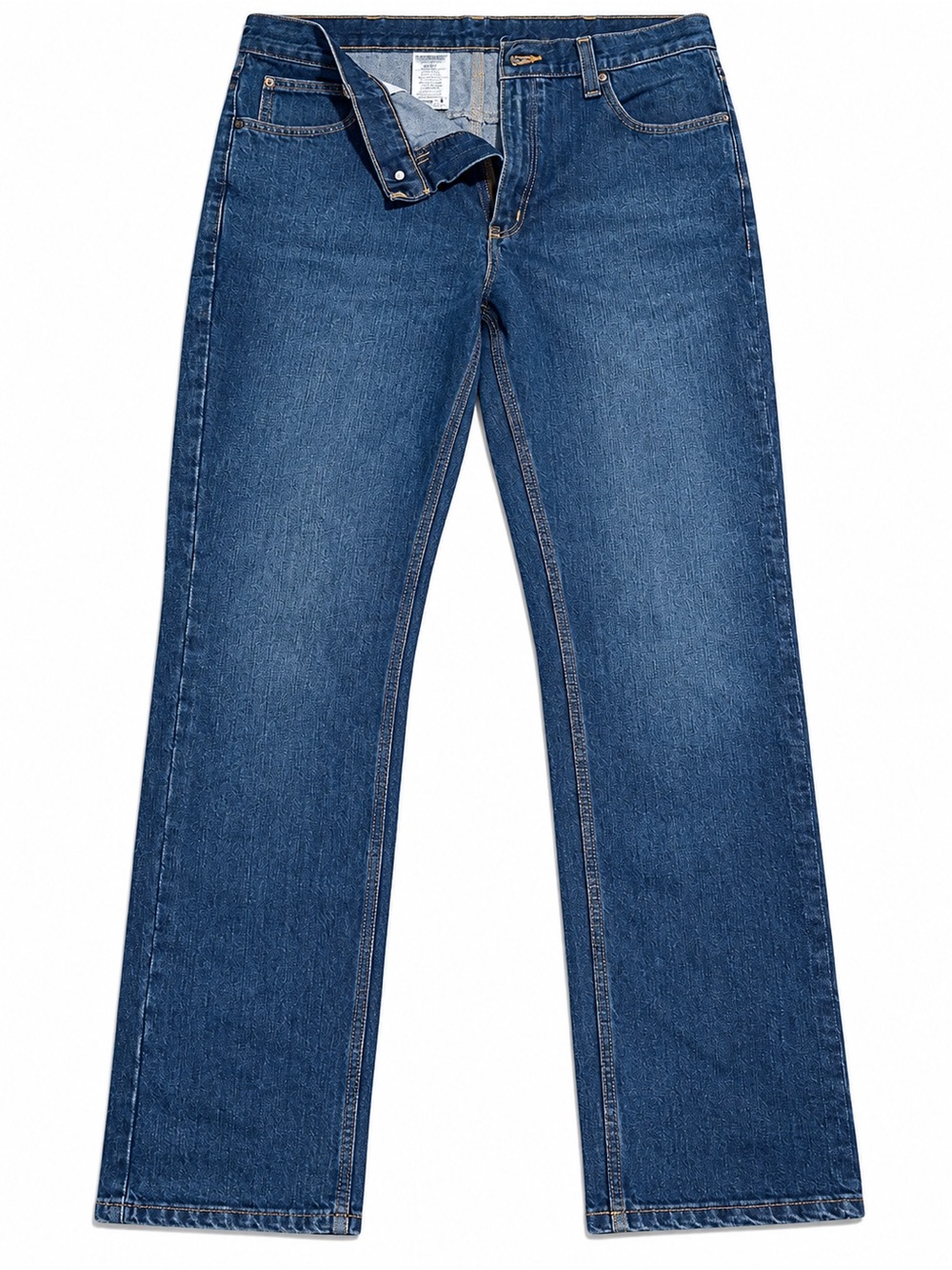 Carhartt Men's Straight-Leg Jeans in Medium Blue